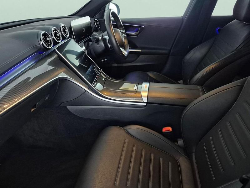 Used Mercedes C300e AMG line 2022 Silver Sedan