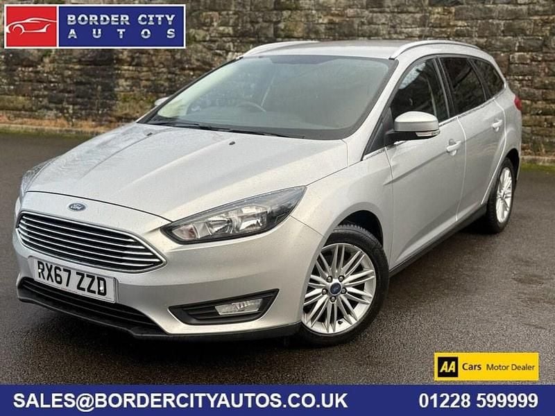Silver Used 2017 Ford Focus Zetec Estate | £6,995 (Good price) - Image 1/4