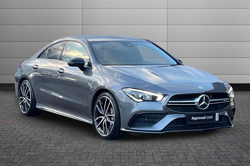 Used Mercedes CLA35 AMG Premium 306 HP (225 kW) 2023 Mountain grey Sedan