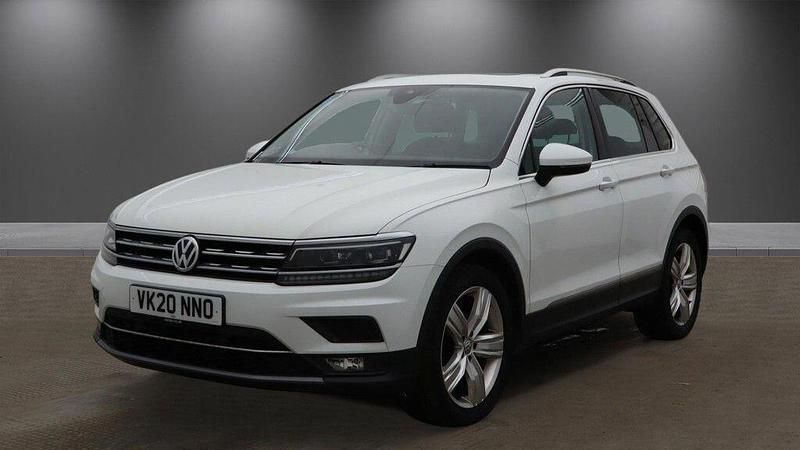 Used VW Tiguan SEL 150 HP (110 kW) 2020 White SUV