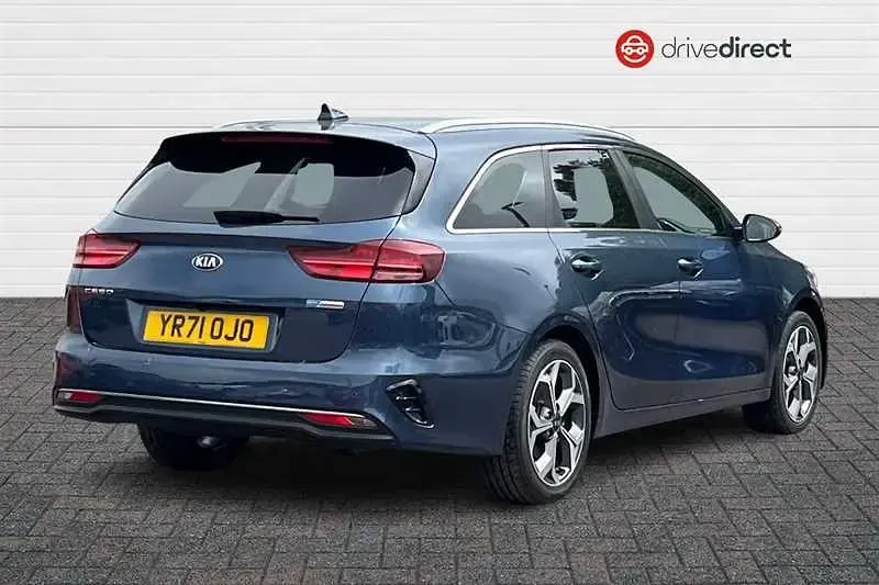 Used Kia Ceed Sportswagon 134 HP (98 kW) 2021 Blue Estate