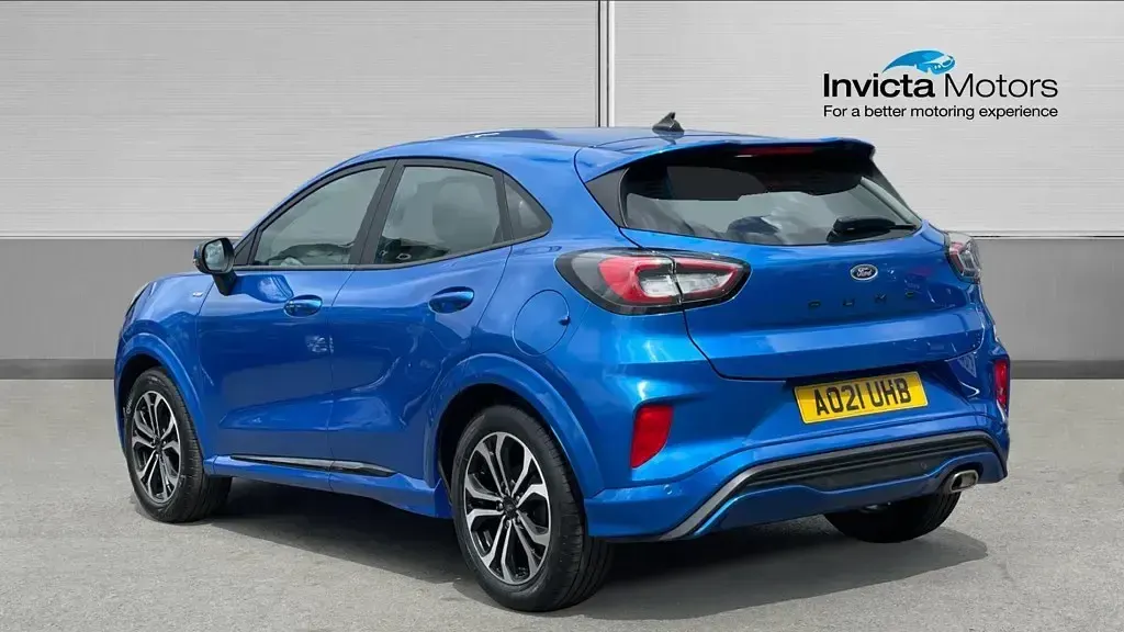 Used Ford Puma ST-Line 125 HP (91 kW) 2021 Blue SUV