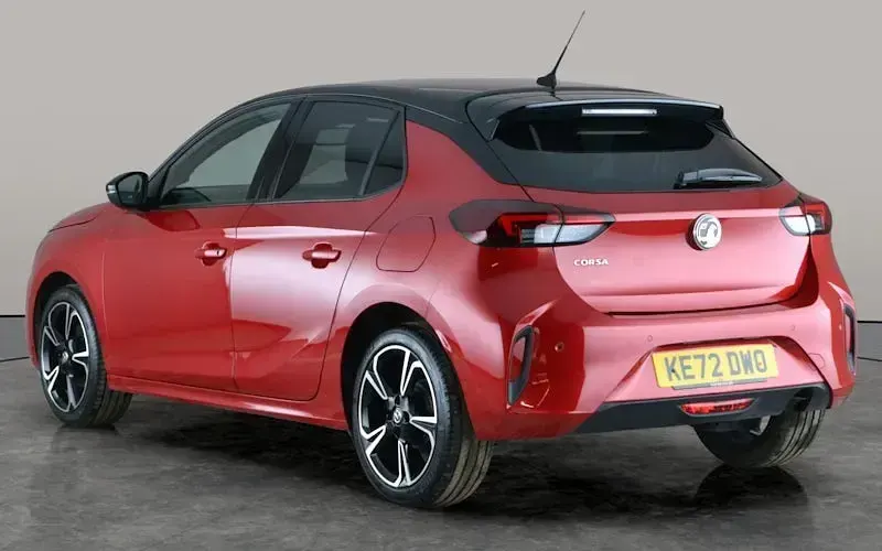 Used Vauxhall Corsa 75 HP (55 kW) 2023 Red Hatchback