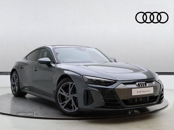 Grey Used 2022 Audi e-tron SUV | £39,900 (Good price) - Image 1/4