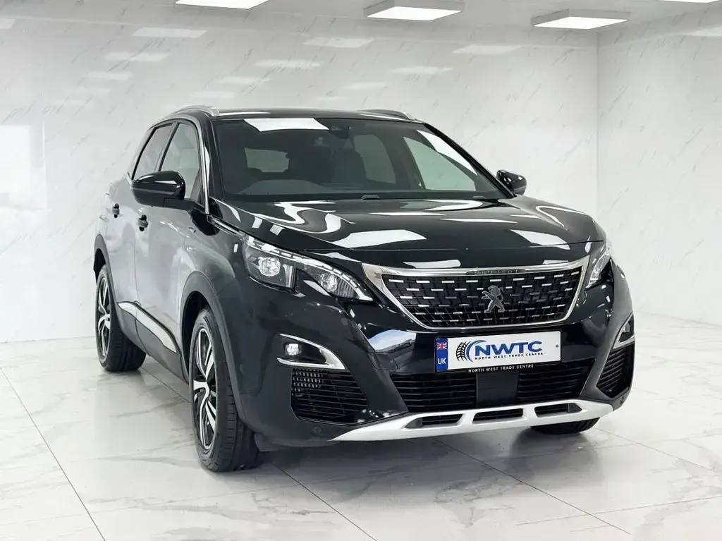 Used Peugeot 3008 GT-line 130 HP (95 kW) 2020 Black SUV