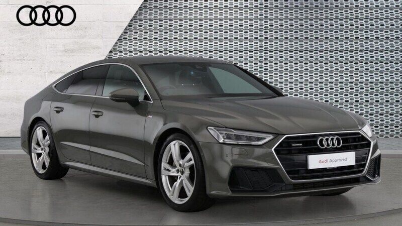 Grey Used 2022 Audi A7 S-Line Hatchback | £33,168 (Fair price) - Image 1/4