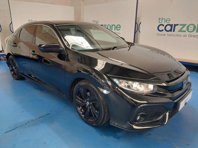 Black Used 2017 Honda Civic SR Hatchback | £8,499 (Fair price) - Image 1/4