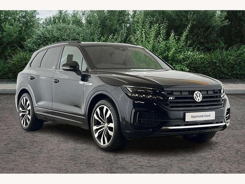 Blue Used 2020 VW Touareg Black Edition SUV | £40,495 (Expensive) - Image 1/4