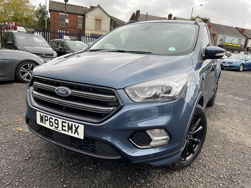 Blue Used 2019 Ford Kuga ST-Line SUV | £8,295 (Super price) - Image 1/4