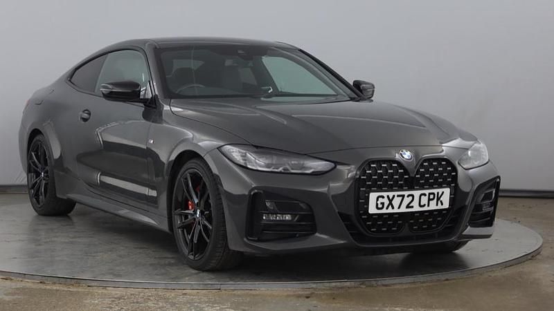 Grey Used 2022 BMW 420 M Sport Coupe | £32,990 (A bit pricey) - Image 1/4