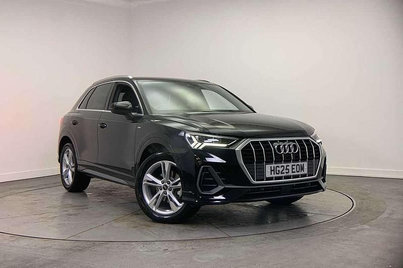 Black Used 2025 Audi Q3 S-Line SUV | £39,000 (Expensive) - Image 1/4