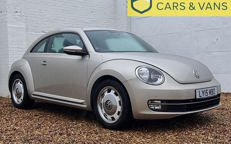 Used VW Beetle Design 140 HP (102 kW) 2014 Silver Hatchback
