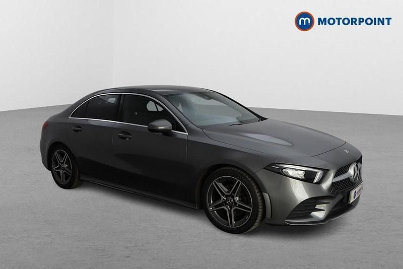 Grey Used 2019 Mercedes A200 AMG line Sedan | £16,349 (Fair price) - Image 1/4