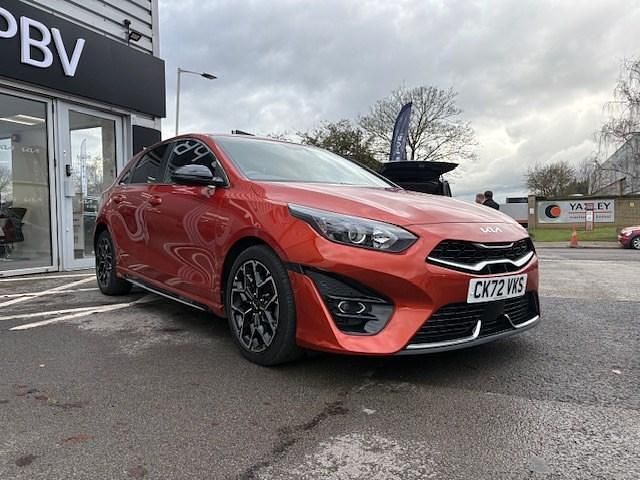 Used Kia Ceed GT-Line 2022 Orange Hatchback