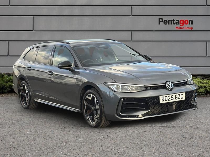 Grey Used 2025 VW Passat R-line Estate | £30,998 (Good price) - Image 1/4