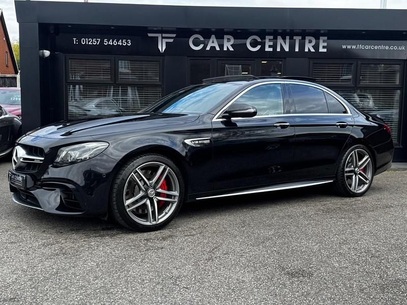 Used Mercedes E63S AMG 2018 Black Sedan