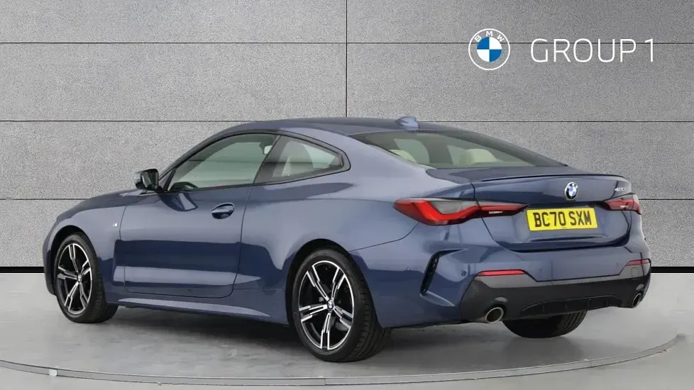 Used BMW 420 M Sport 184 HP (135 kW) 2020 Blue Coupe