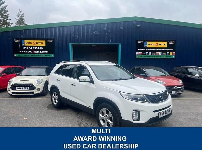 White Used 2014 Kia Sorento 2 SUV | £4,995 (Expensive) - Image 1/3