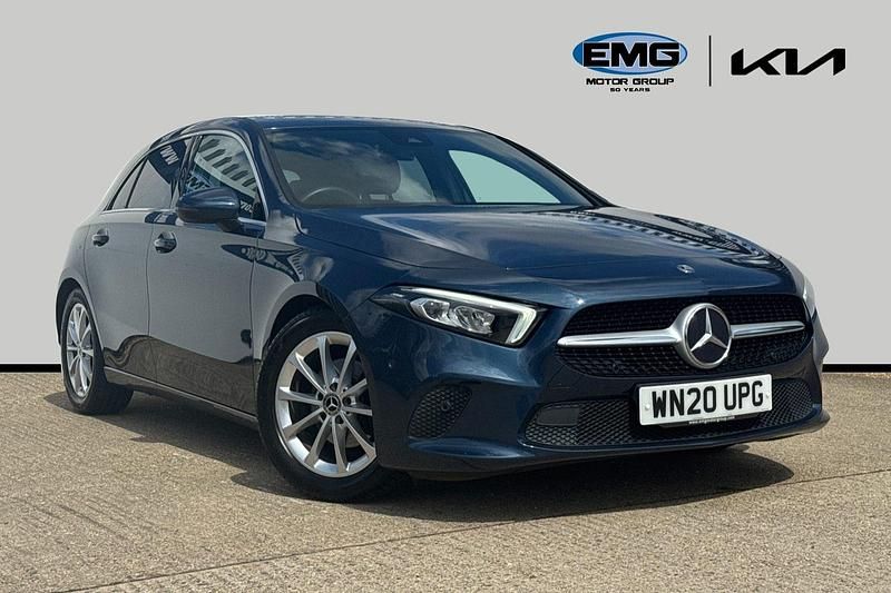 Blue Used 2020 Mercedes A180 Executive Hatchback | £16,295 (Good price) - Image 1/3