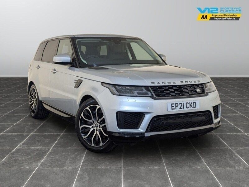 Silver Used 2021 Land Rover Range Rover Sport HSE SUV | £28,795 (Super price) - Image 1/2
