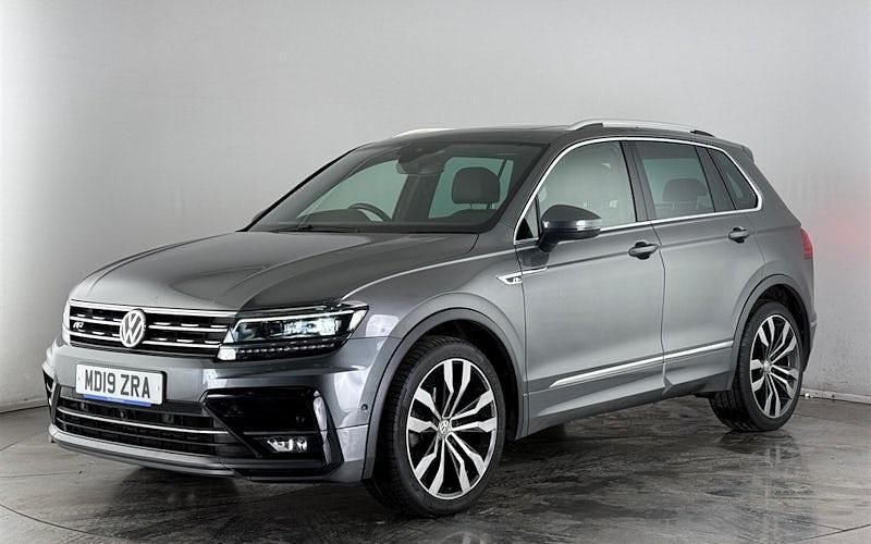 Used VW Tiguan R-line 150 HP (110 kW) 2018 Grey SUV