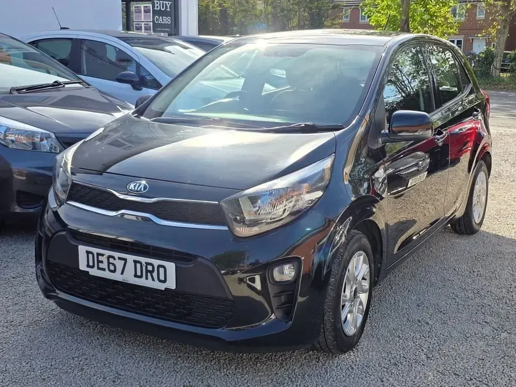 Second-hand Kia Picanto 66 CP (48 kW) 2017 Negru Hatchback