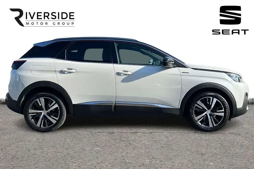 Used Peugeot 3008 GT-line 131 HP (96 kW) 2019 White SUV