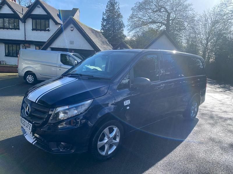 Used Mercedes Vito Premium 161 HP (118 kW) 2020 Blue Van
