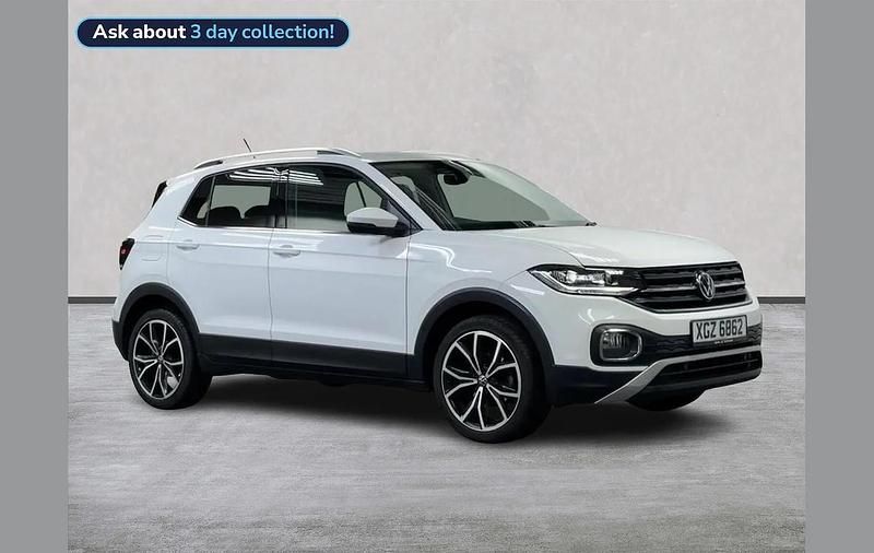 Used VW T-Cross SEL 110 HP (80 kW) 2022 White SUV