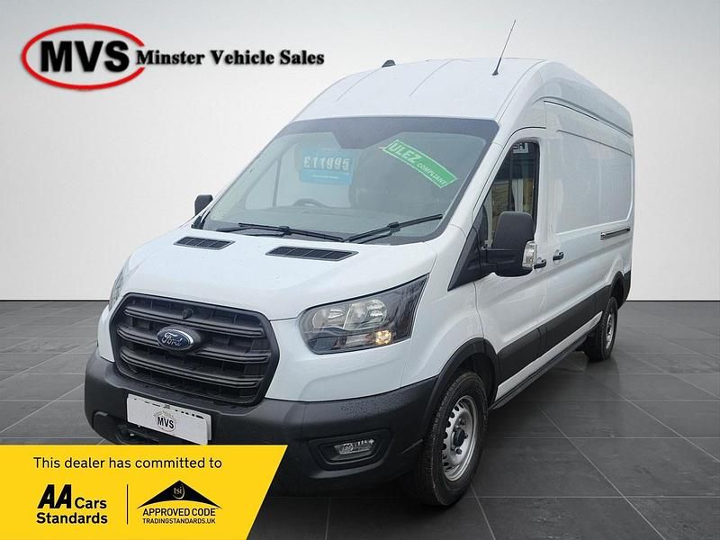 Used Ford Transit 130 HP (95 kW) 2022 White Van