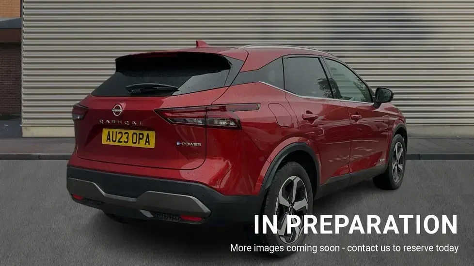 Used Nissan Qashqai N-Connecta 190 HP (139 kW) 2023 Red SUV