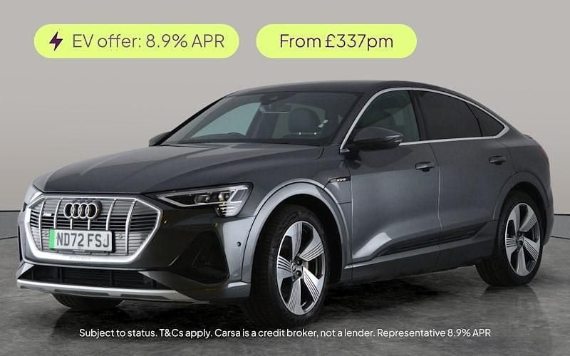 Used 2022 Audi e-tron Sportback S-Line SUV | £22,761 (Good price) - Image 1/3