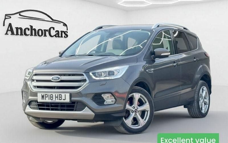 Used Ford Kuga Titanium X 120 HP (88 kW) 2018 Grey SUV