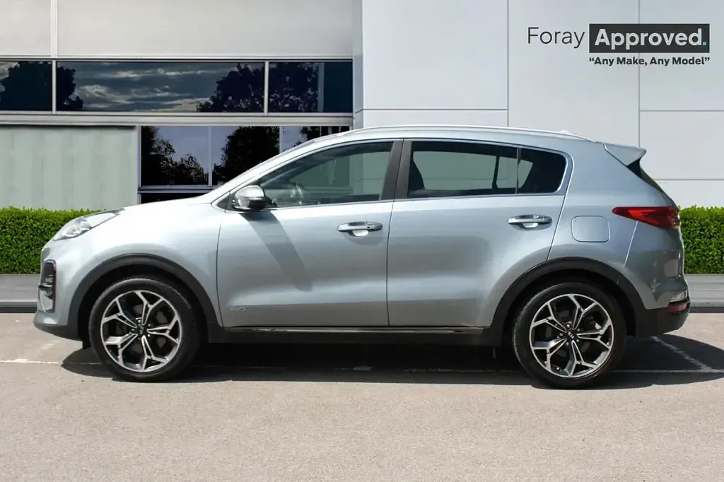Used Kia Sportage GT-Line 177 HP (130 kW) 2020 Silver SUV
