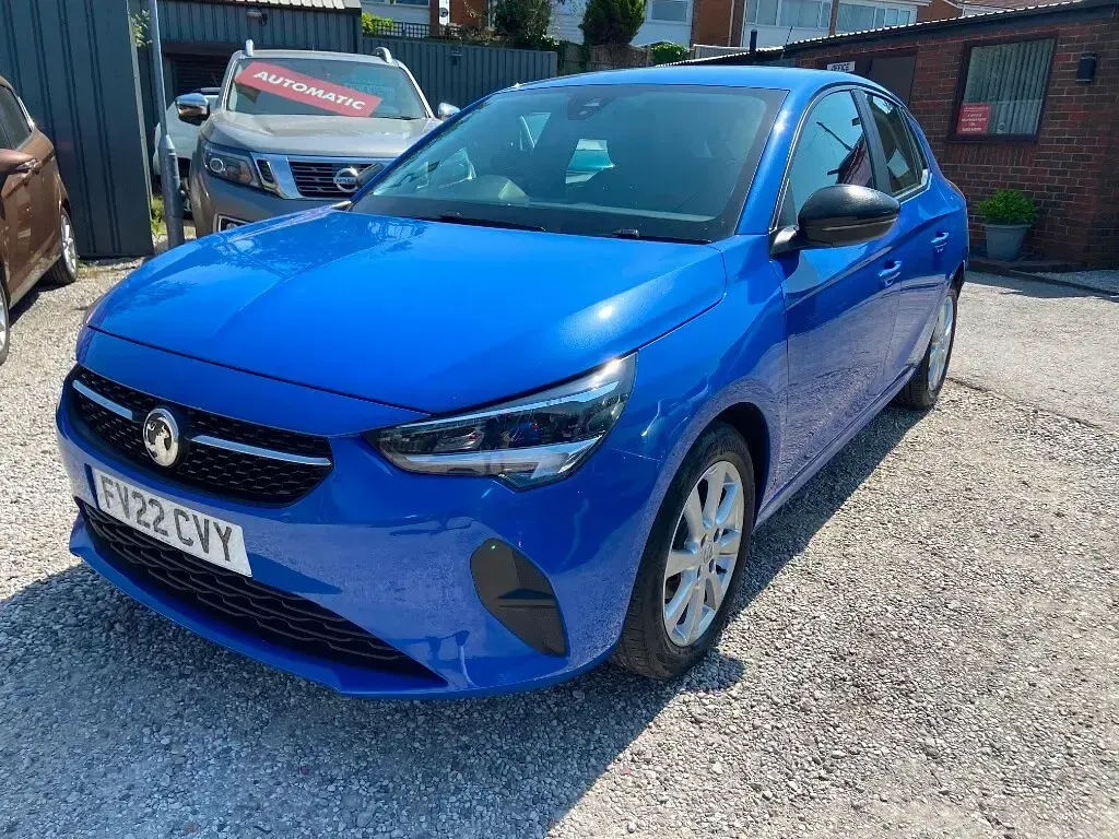 Used Vauxhall Corsa Edition 75 HP (55 kW) 2022 Blue Hatchback