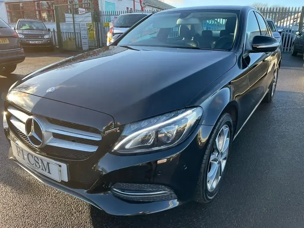 Used Mercedes C220 Sport 170 HP (125 kW) 2014 Black Sedan
