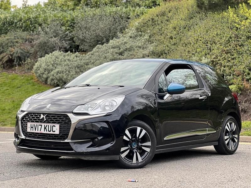 Used DS Automobiles DS3 Chic 2017 Black Hatchback