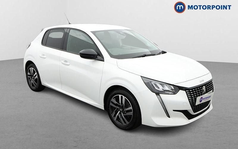 White Used 2022 Peugeot 208 Allure Premium Hatchback | £13,049 (Fair price) - Image 1/4