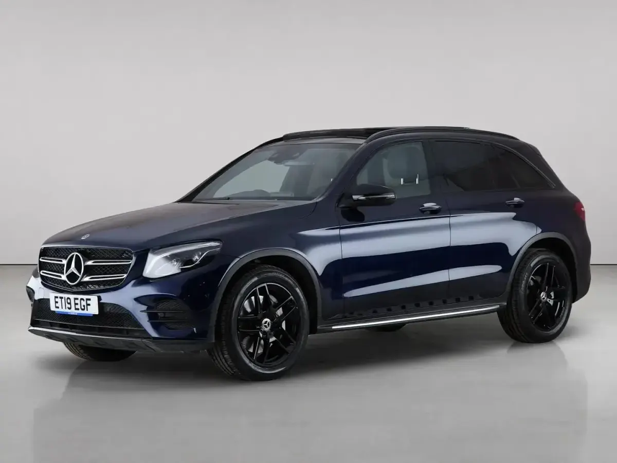 Used Mercedes GLC220 AMG 170 HP (125 kW) 2019 Blue SUV