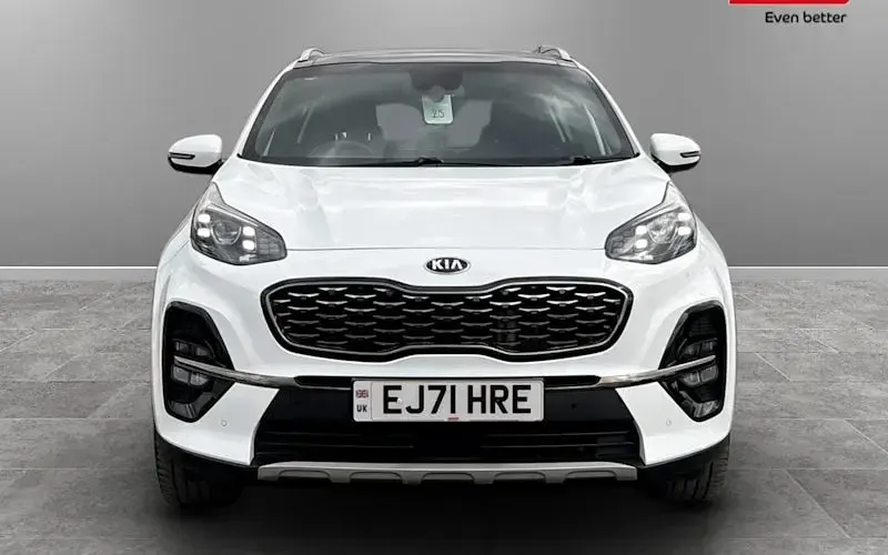 Used Kia Sportage GT-Line S 136 HP (100 kW) 2021 White SUV