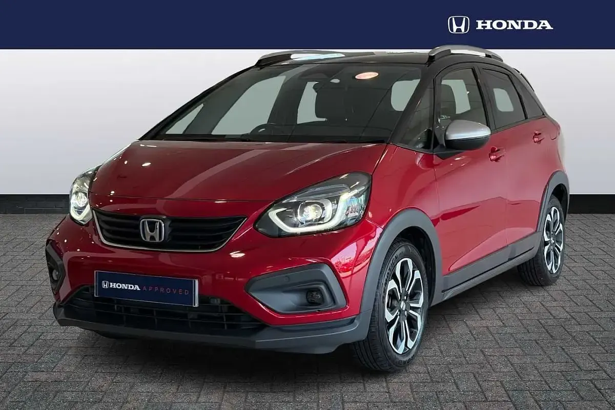 Used Honda Jazz Hybrid 109 HP (80 kW) 2021 Red Hatchback
