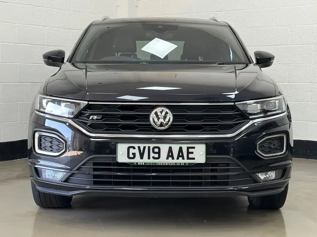Used VW T-Roc R-line 115 HP (84 kW) 2019 Black SUV