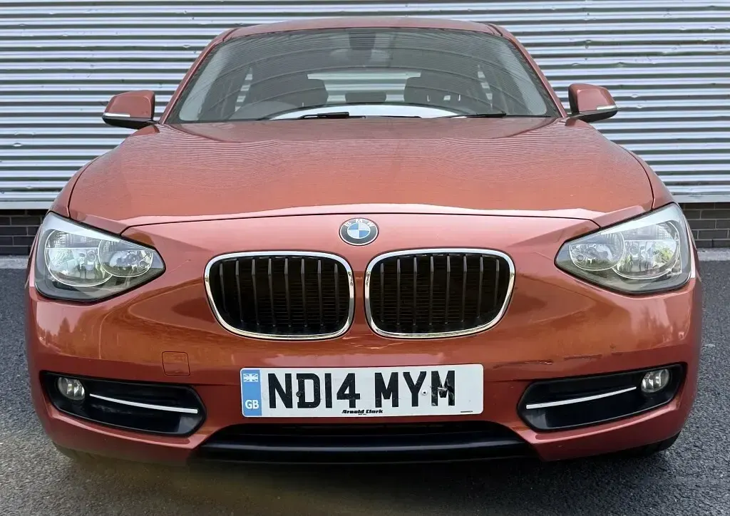Used BMW 116 Sport Line 2014 Orange Hatchback
