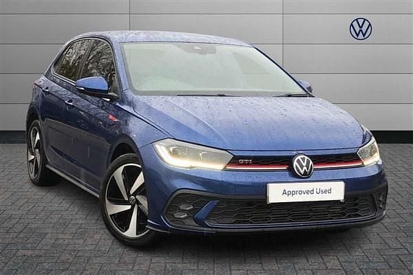 Blue Used 2022 VW Polo GTI Hatchback | £21,202 (Fair price) - Image 1/4