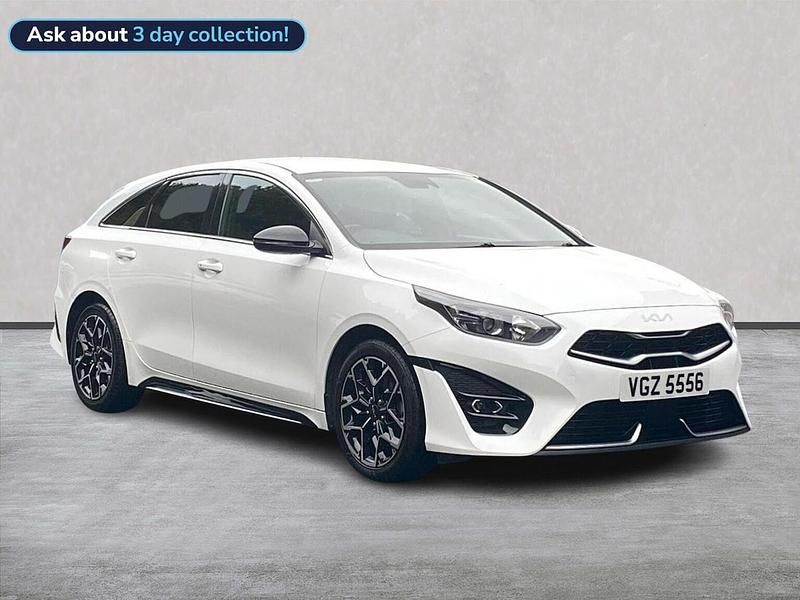 White Used 2021 Kia ProCeed GT-Line Hatchback | £14,995 (Fair price) - Image 1/4
