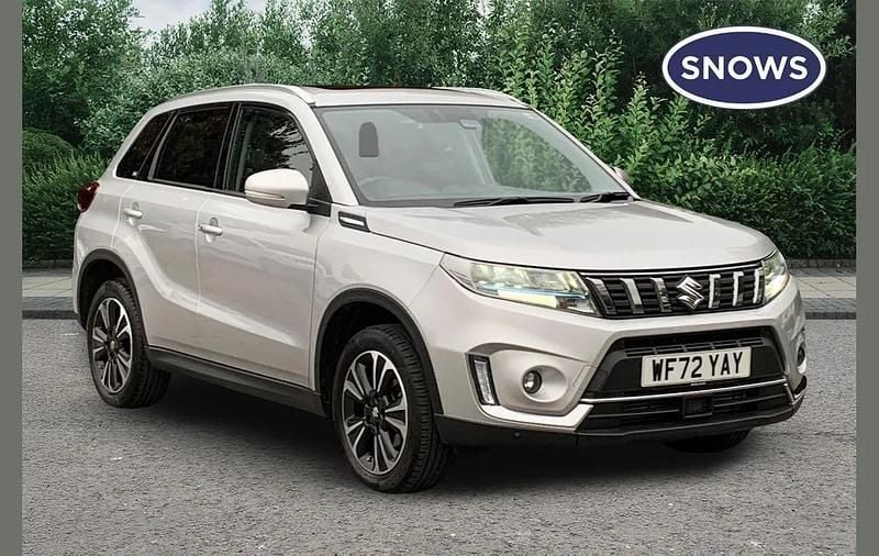 Silver Used 2022 Suzuki Vitara SZ5 SUV | £14,739 (Good price) - Image 1/4