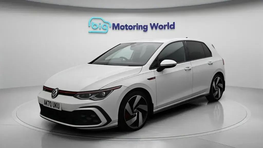 Used VW Golf VII GTI 245 HP (180 kW) 2020 White Hatchback