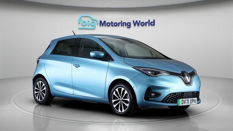 Used Renault Zoe GT 100 kW (136 HP) 2021 Blue Hatchback