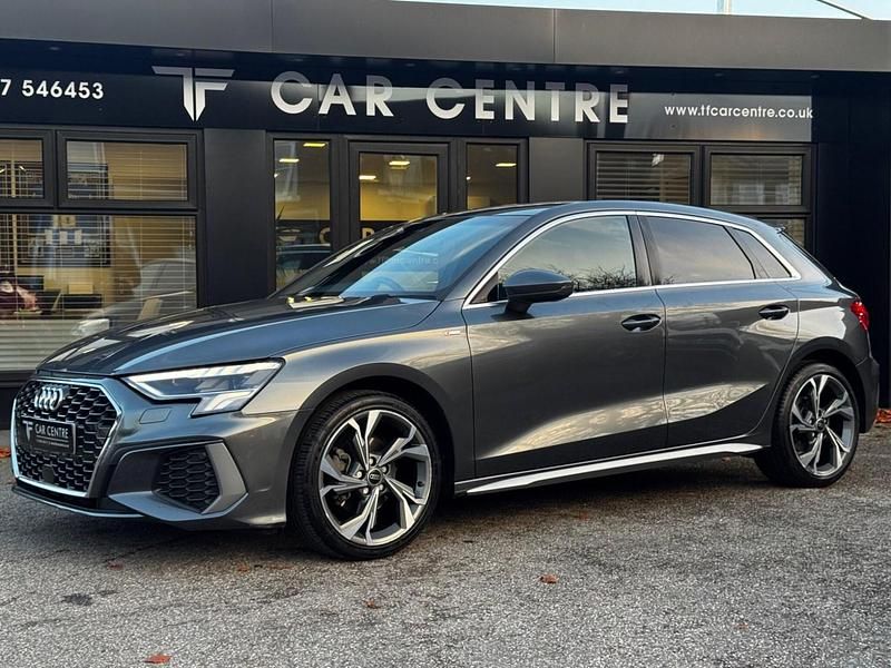 Used Audi A3 Sportback S-Line 110 HP (80 kW) 2022 Grey Hatchback