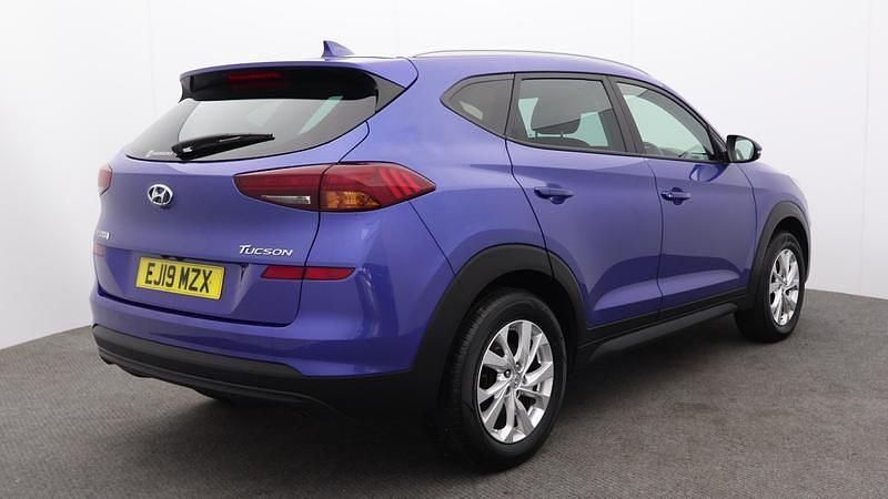Used Hyundai Tucson SE 132 HP (97 kW) 2019 Blue SUV